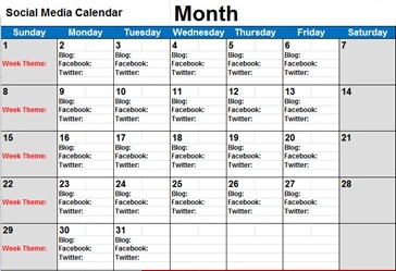 5 Steps to Create A Social Media Calendar Erica Mathews Business