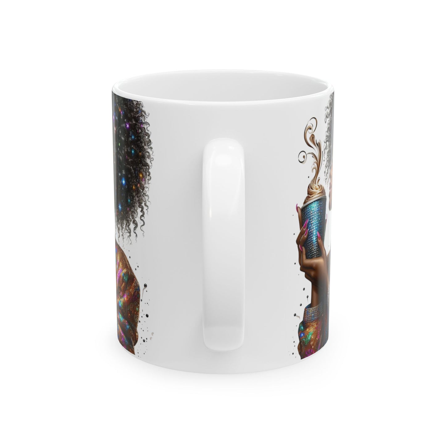 Mug: Vibrant Coffee Lover, Size 11oz