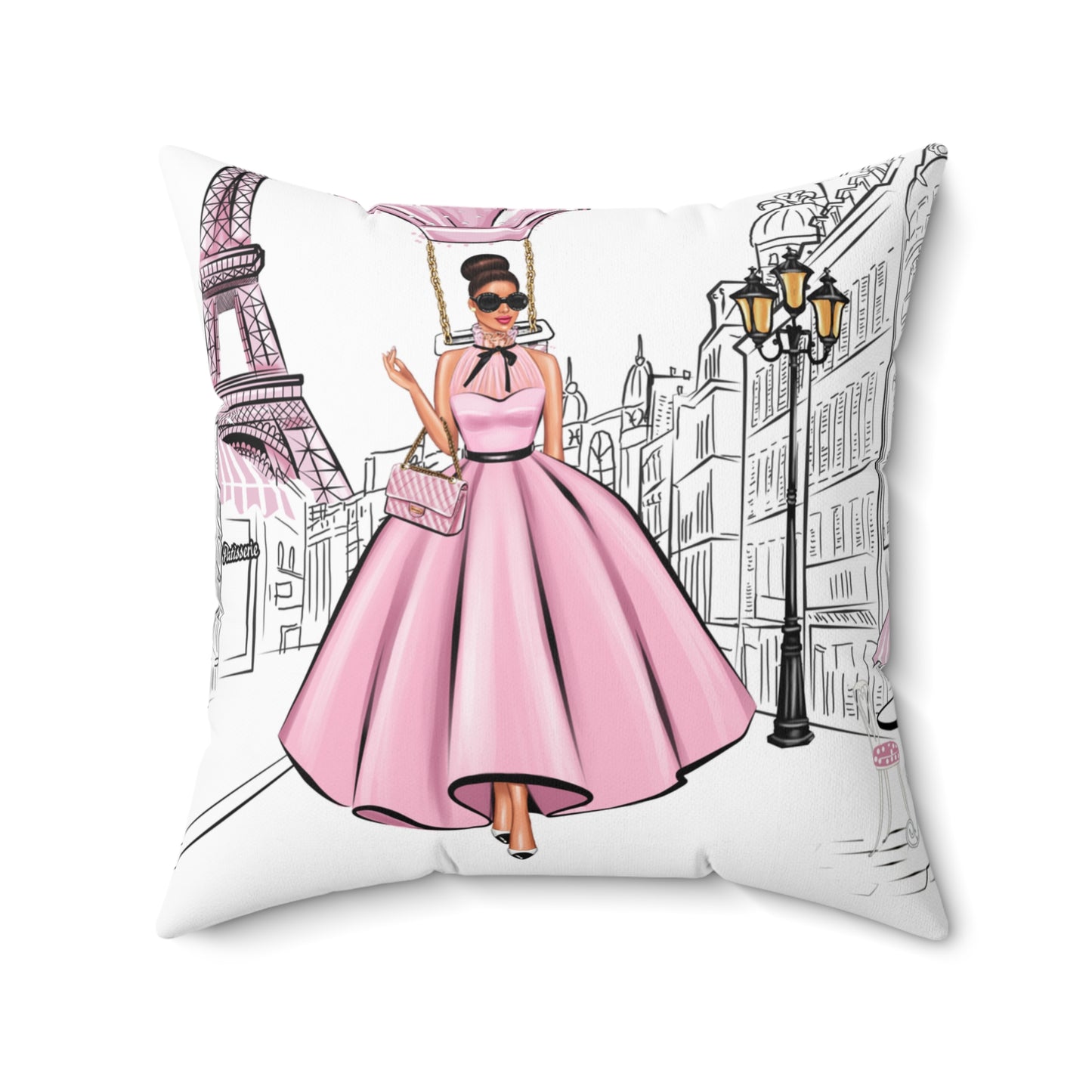 Pillow: Lady In Paris