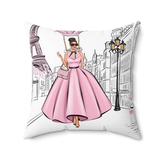 Pillow: Lady In Paris