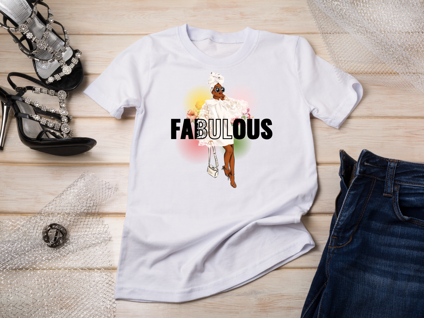 TShirt: Fabulous Lady
